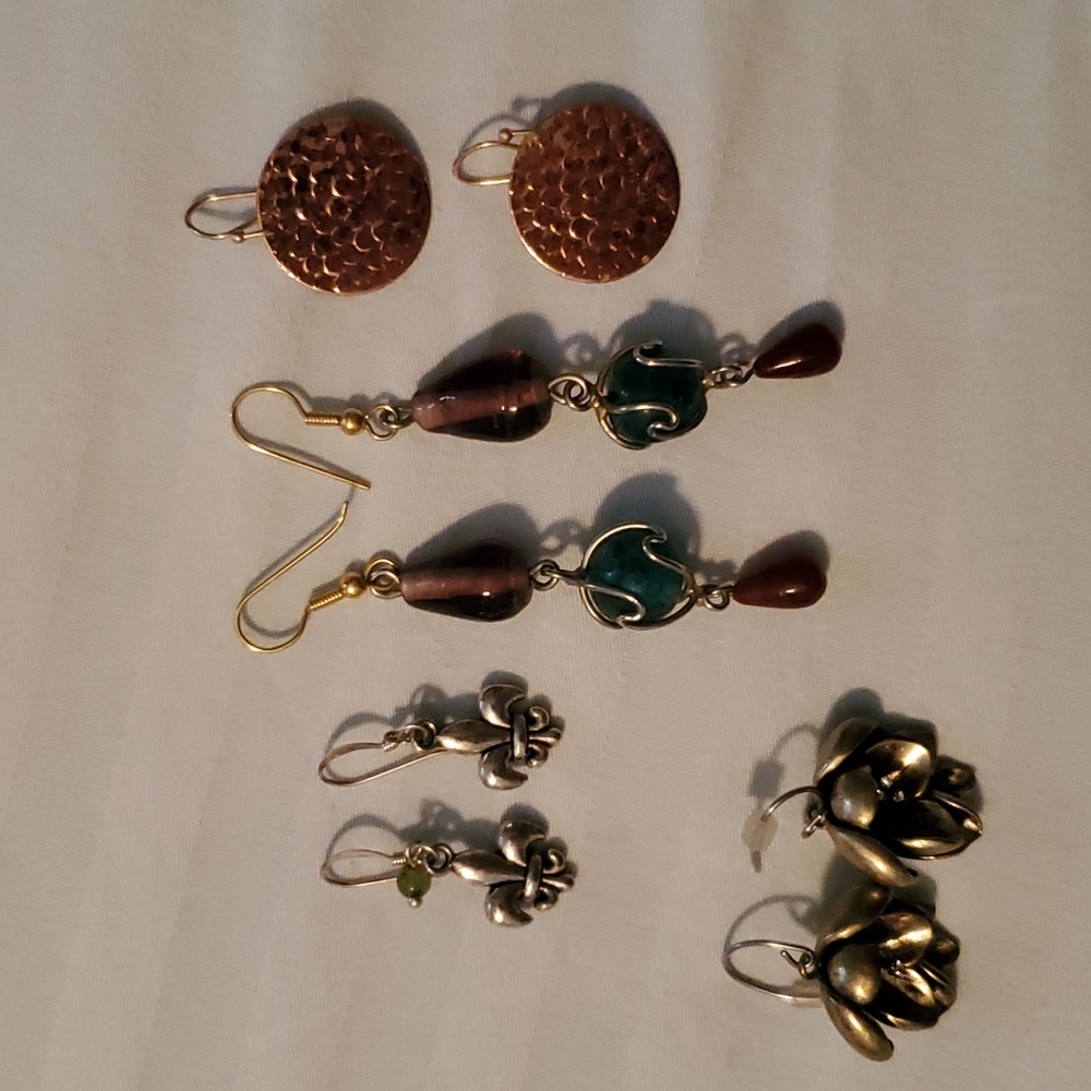 Fall Earring Lot - 4 Pair!